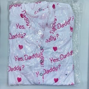 “Yes Daddy?” Onesie